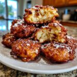 Air Fryer Apple Fritters
