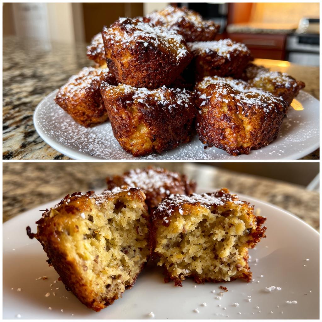 Air Fryer Banana Bread Bites - detail 1