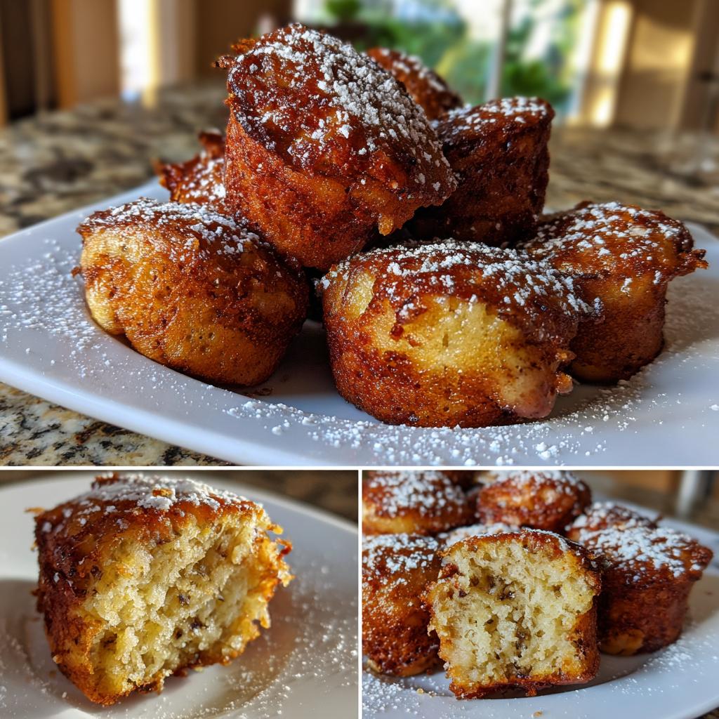 Air Fryer Banana Bread Bites
