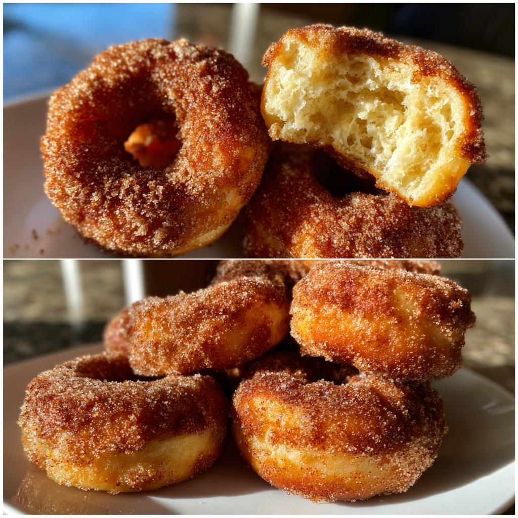 Air Fryer Cinnamon Sugar Donuts - detail 1
