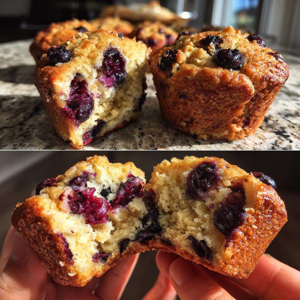 Blueberry Muffins (gluten-free, dairy-free option) - detail 1