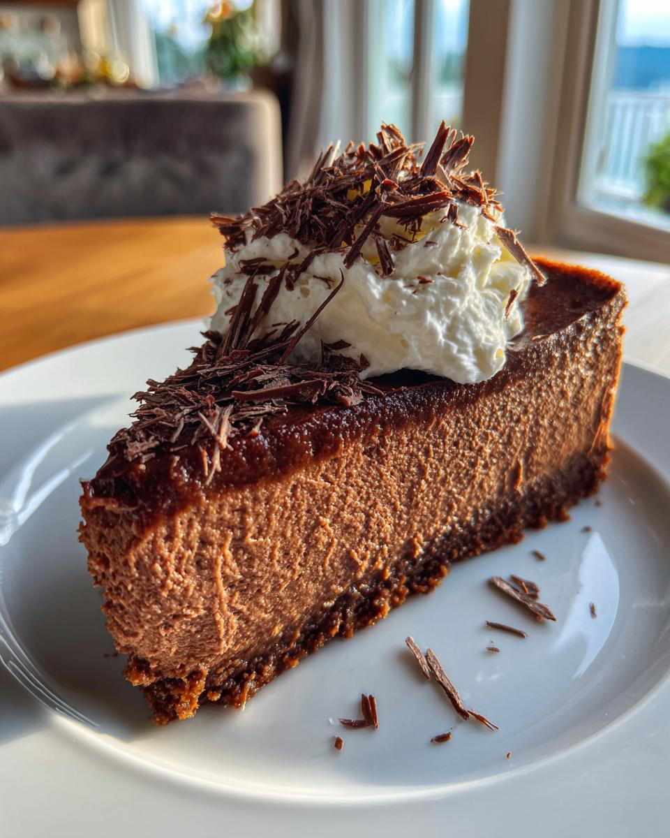 Chocolate Cheesecake - detail 1