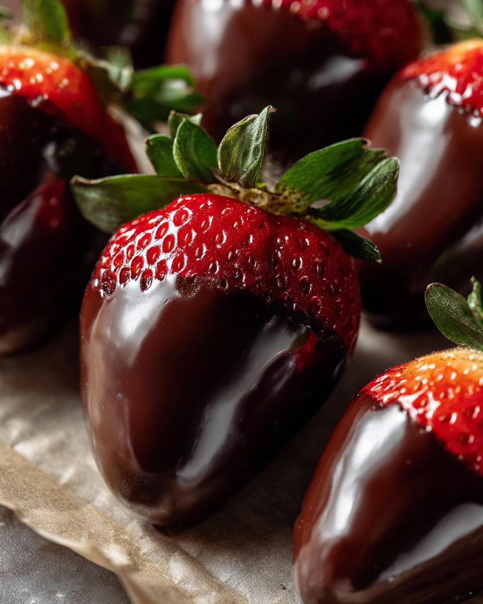 Chocolate Covered Strawberries - detail 1