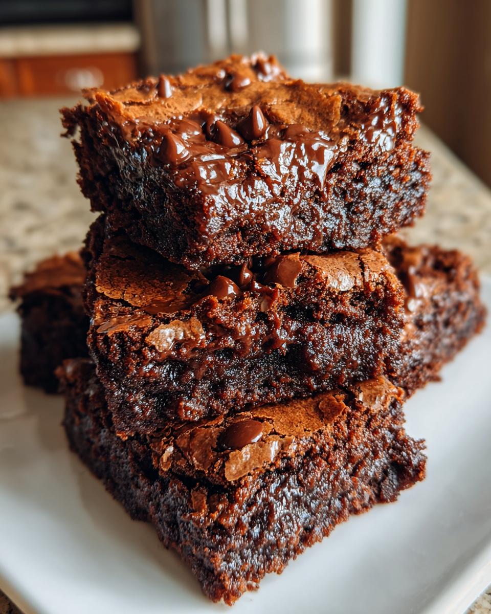 Chocolate Fudge Brownies - detail 1