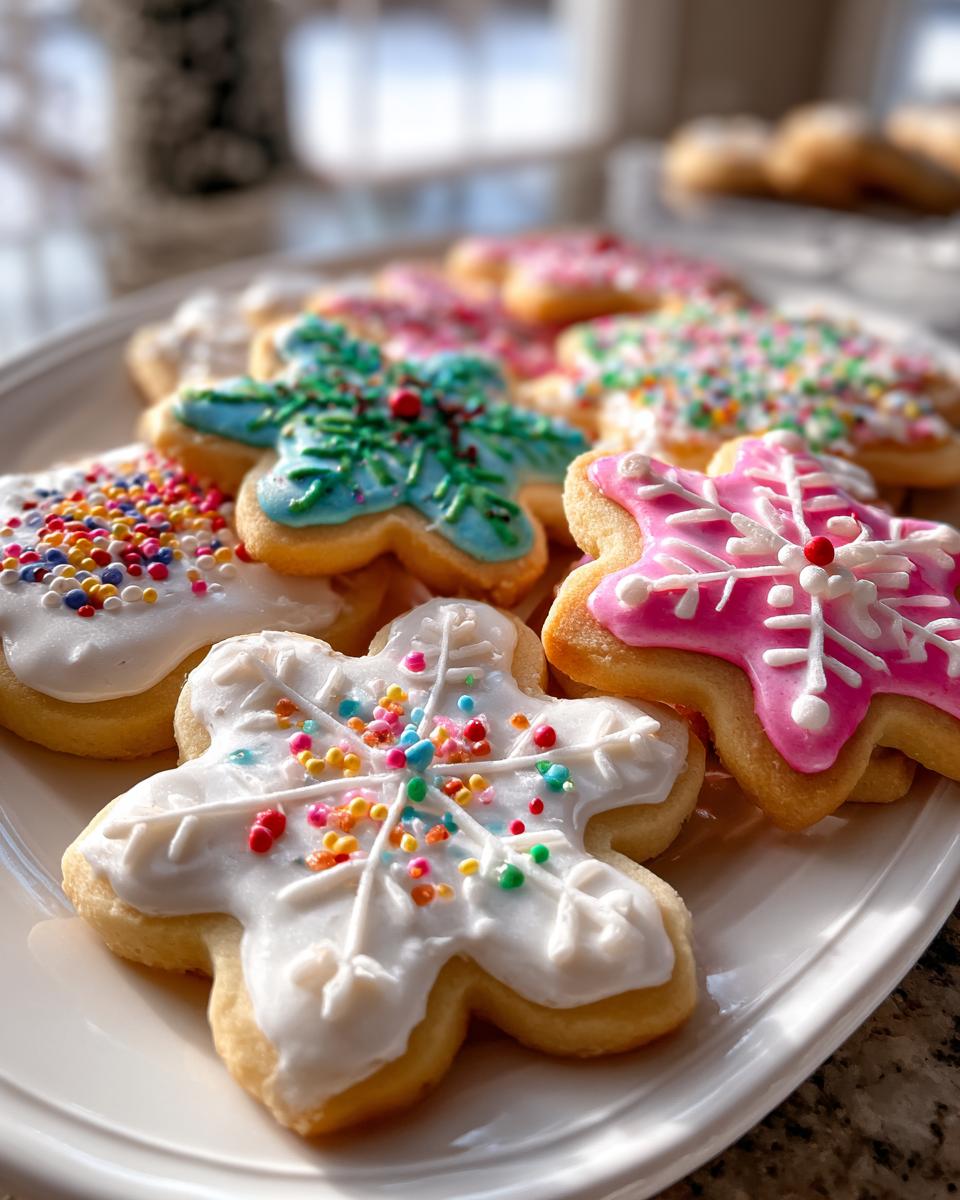 Christmas Sugar Cookies with Royal Icing