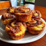 Cinnamon Roll Muffins {Gluten-Free, Dairy-Free Option}