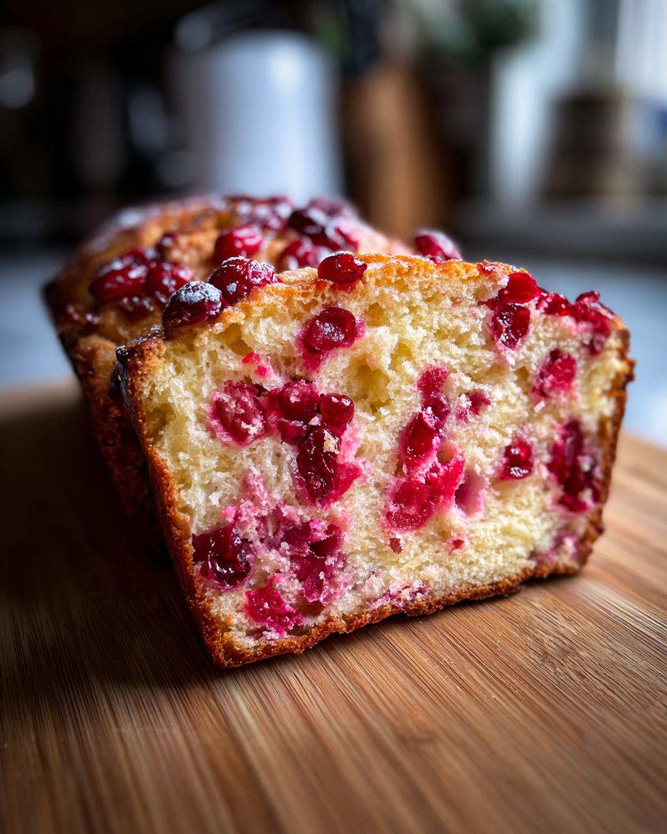 Cranberry Orange Bread - detail 1