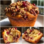 Cranberry, Orange & Pecan Muffins (Paleo - Grain Free)