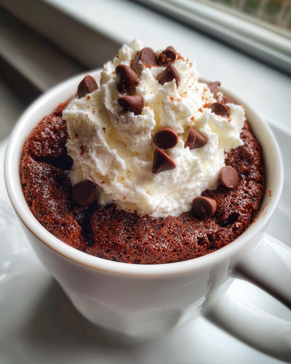 Easy Chocolate Mug Cake - detail 1