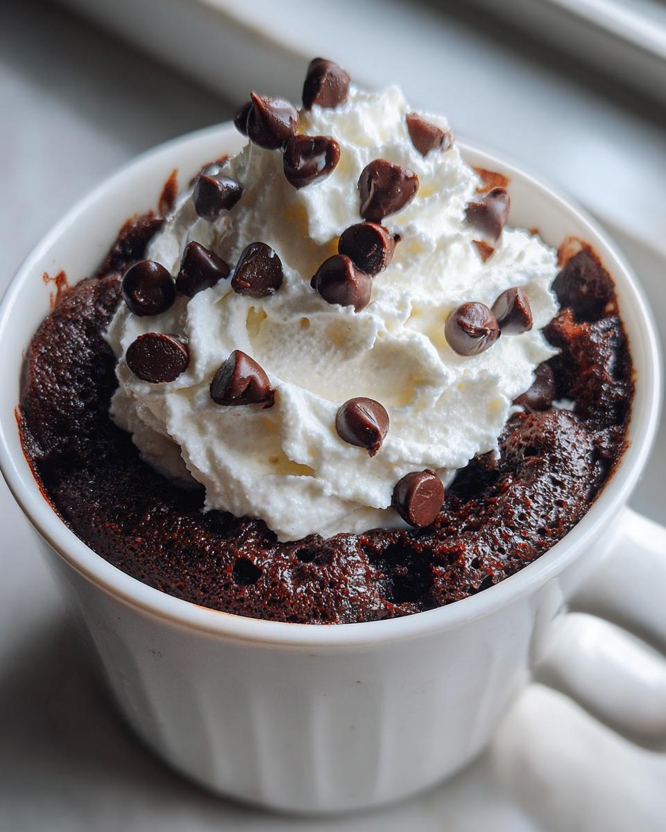 Easy Chocolate Mug Cake