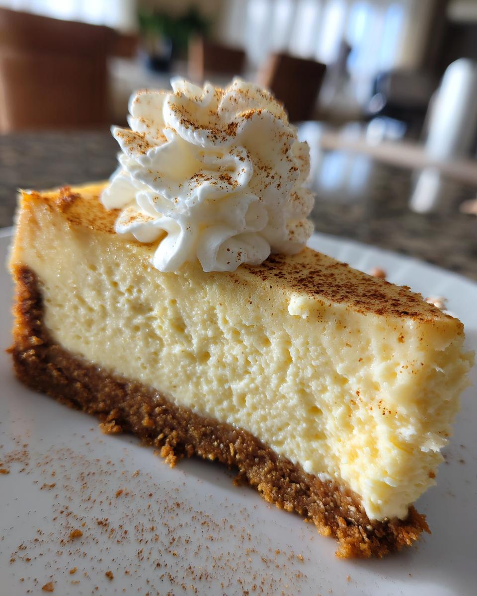Eggnog Cheesecake - detail 1