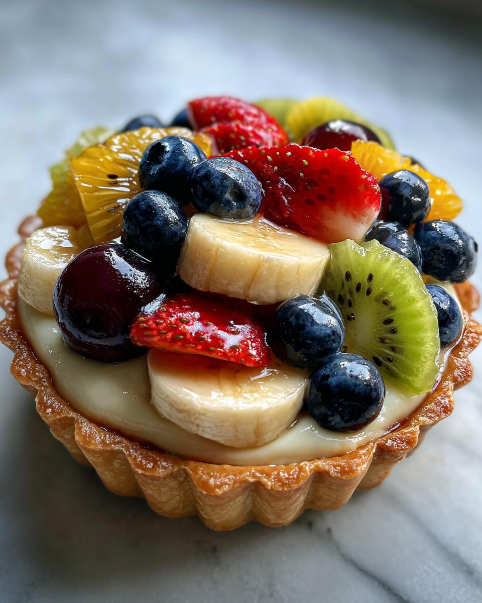 Fruit Tart with Pastry Cream