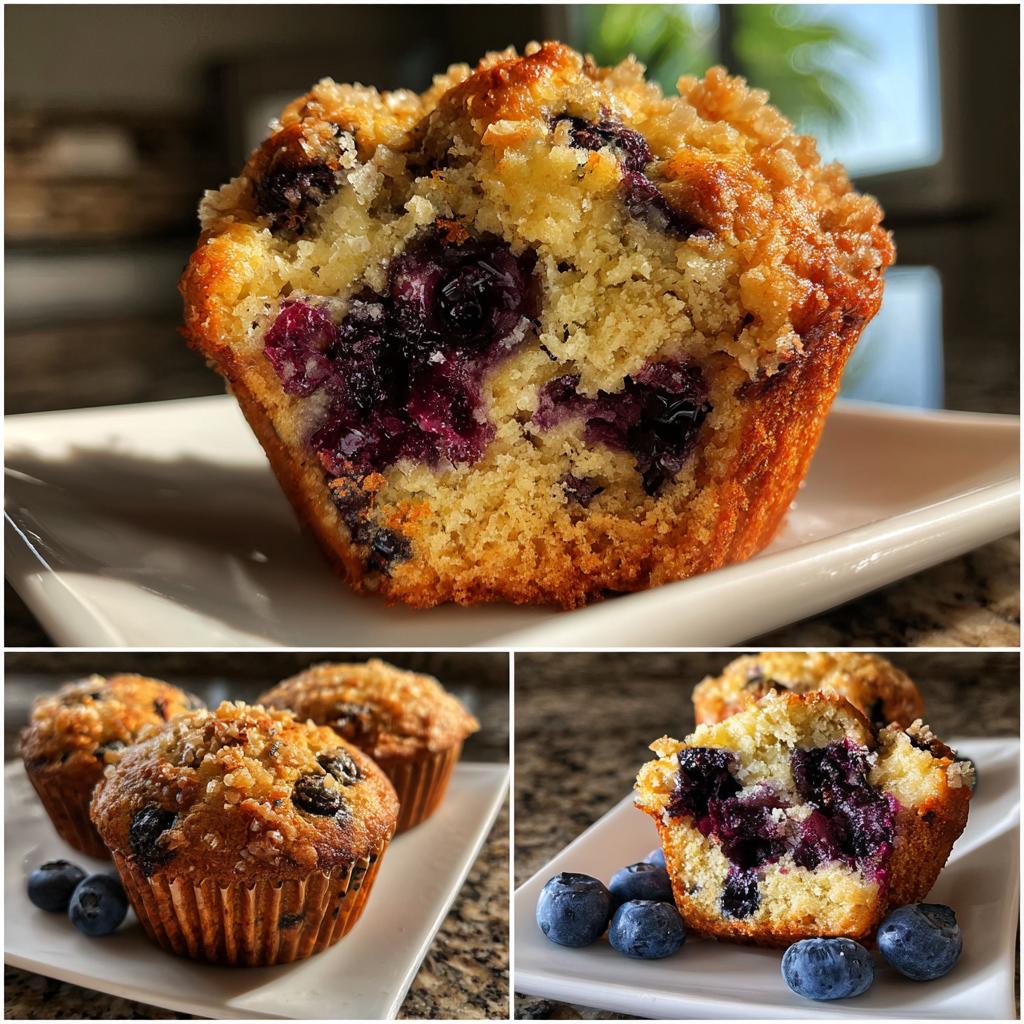 Gluten Free Blueberry Muffins