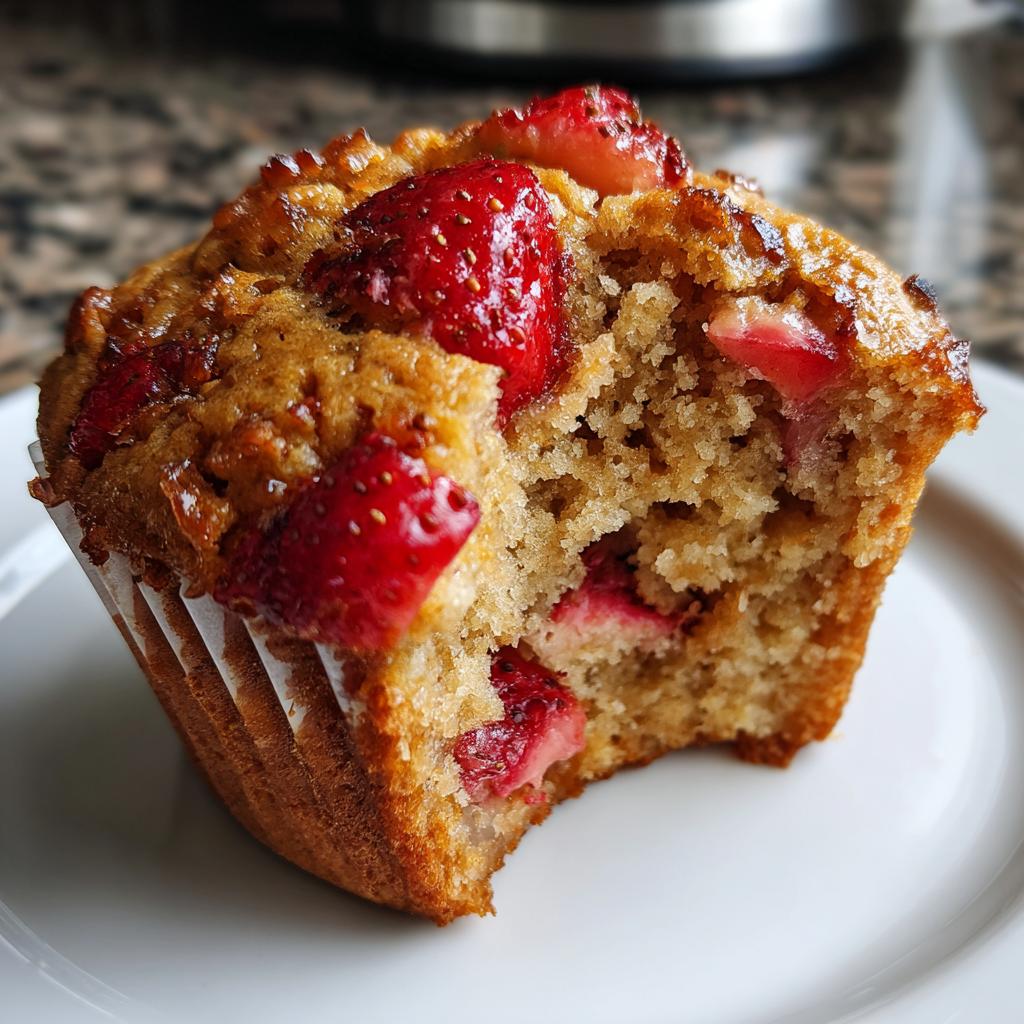 Gluten-free Strawberry Muffins (dairy-free option)