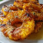 Grilled Pineapple with Honey