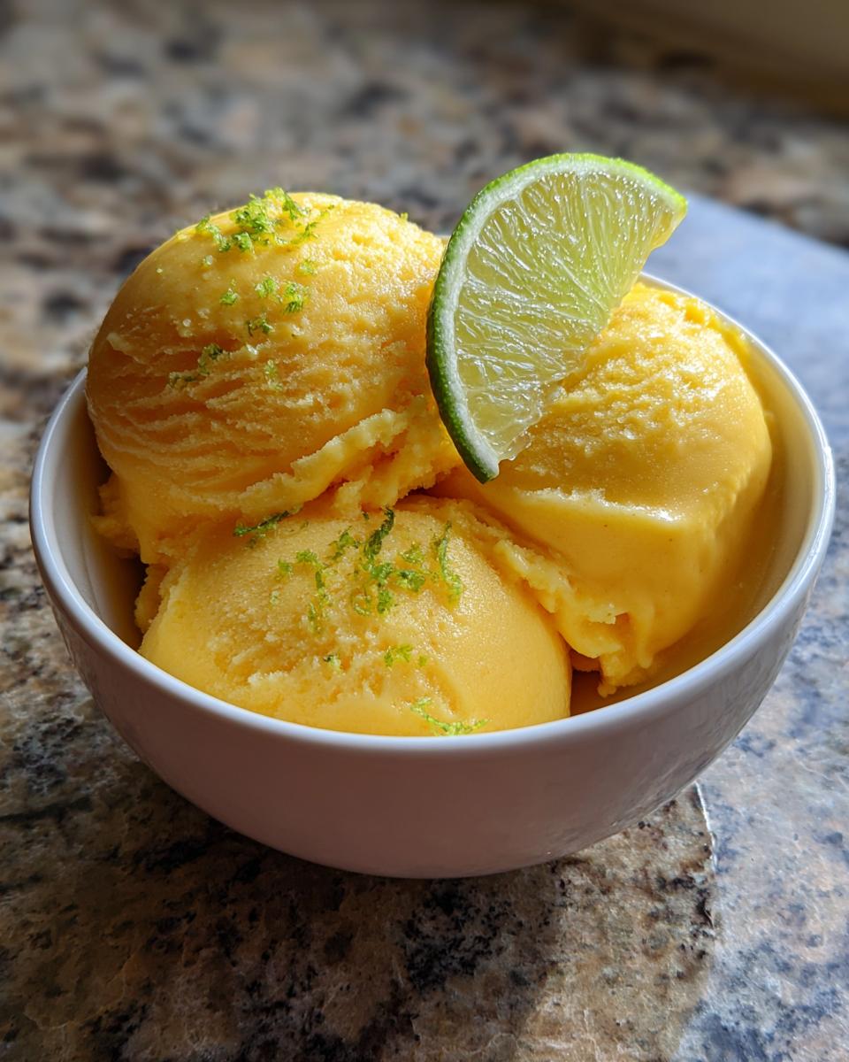 Mango Sorbet - detail 1