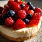 No-Bake Berry Cheesecake