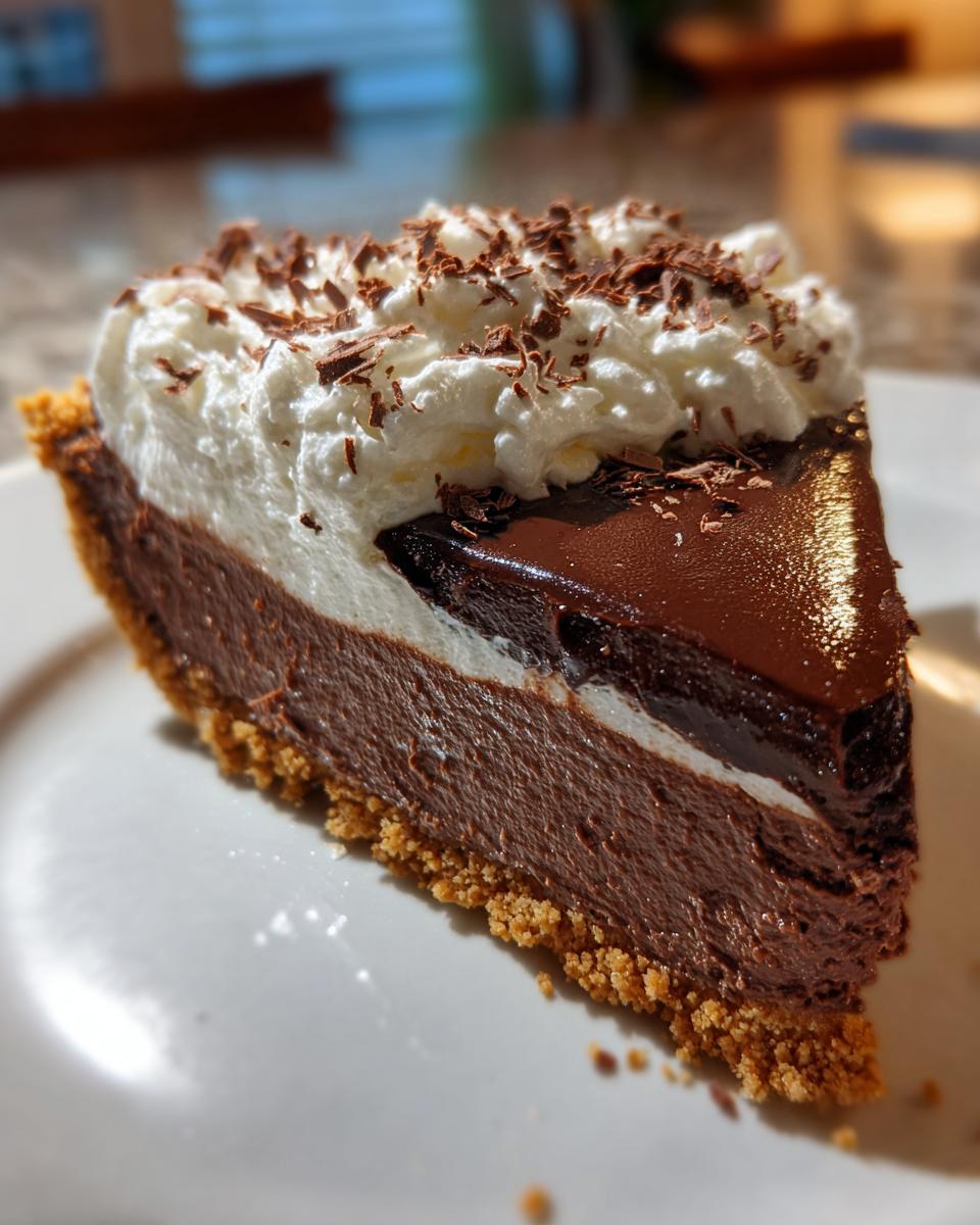 No-Bake Chocolate Cheesecake - detail 1