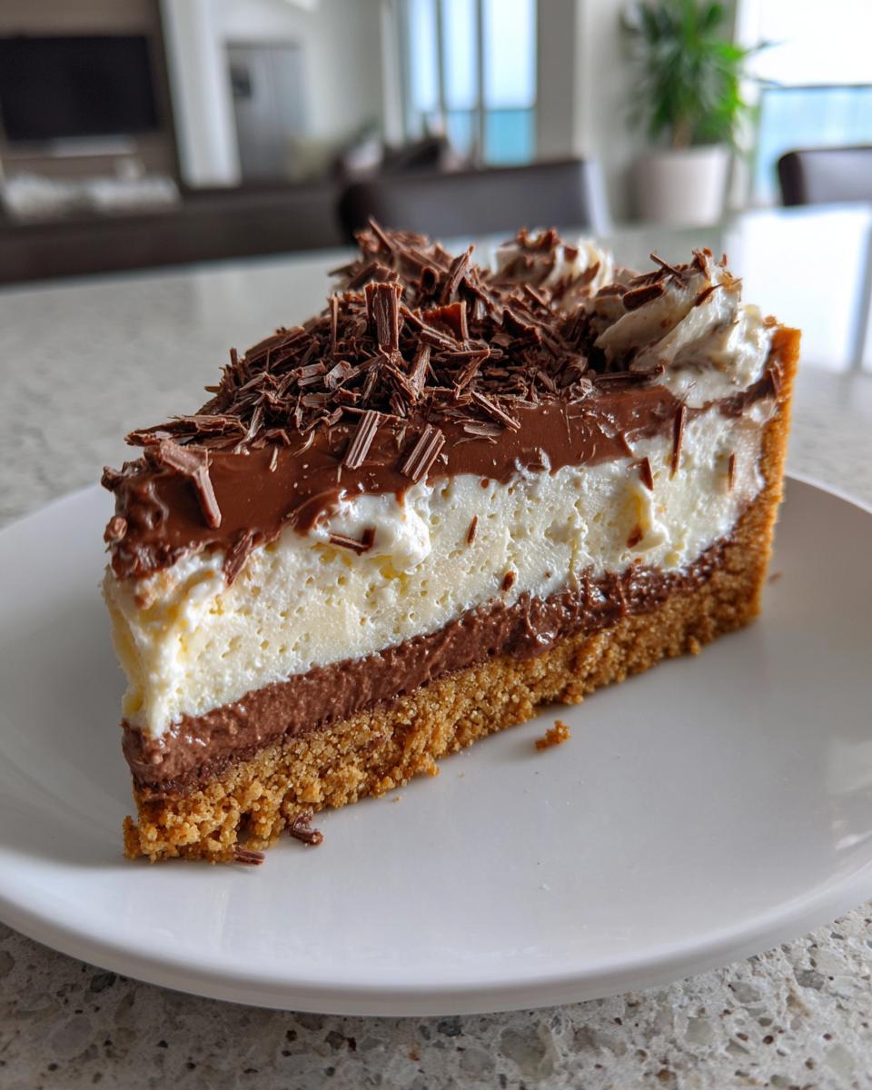 No-Bake Nutella Cheesecake - detail 1