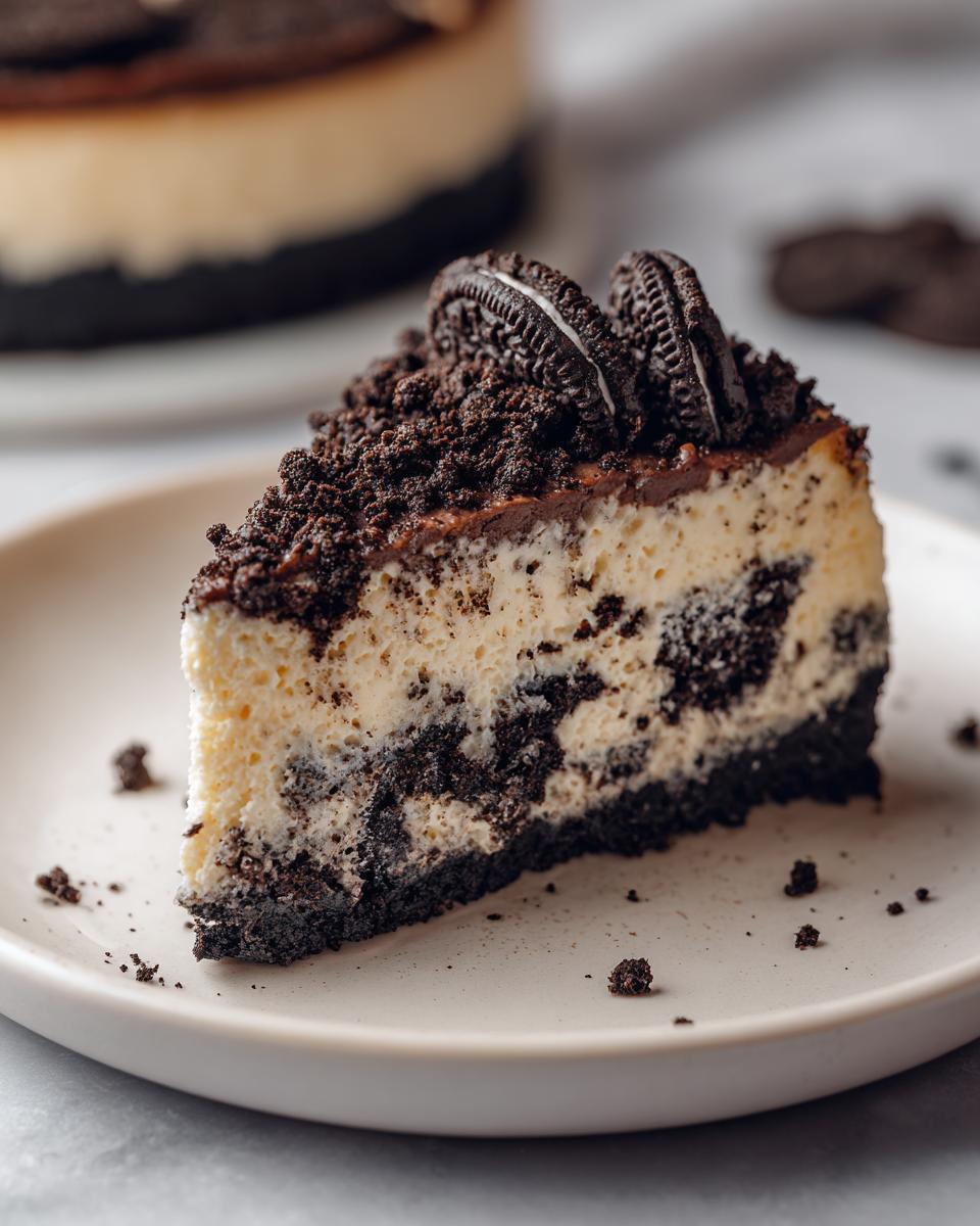 No-Bake Oreo Cheesecake