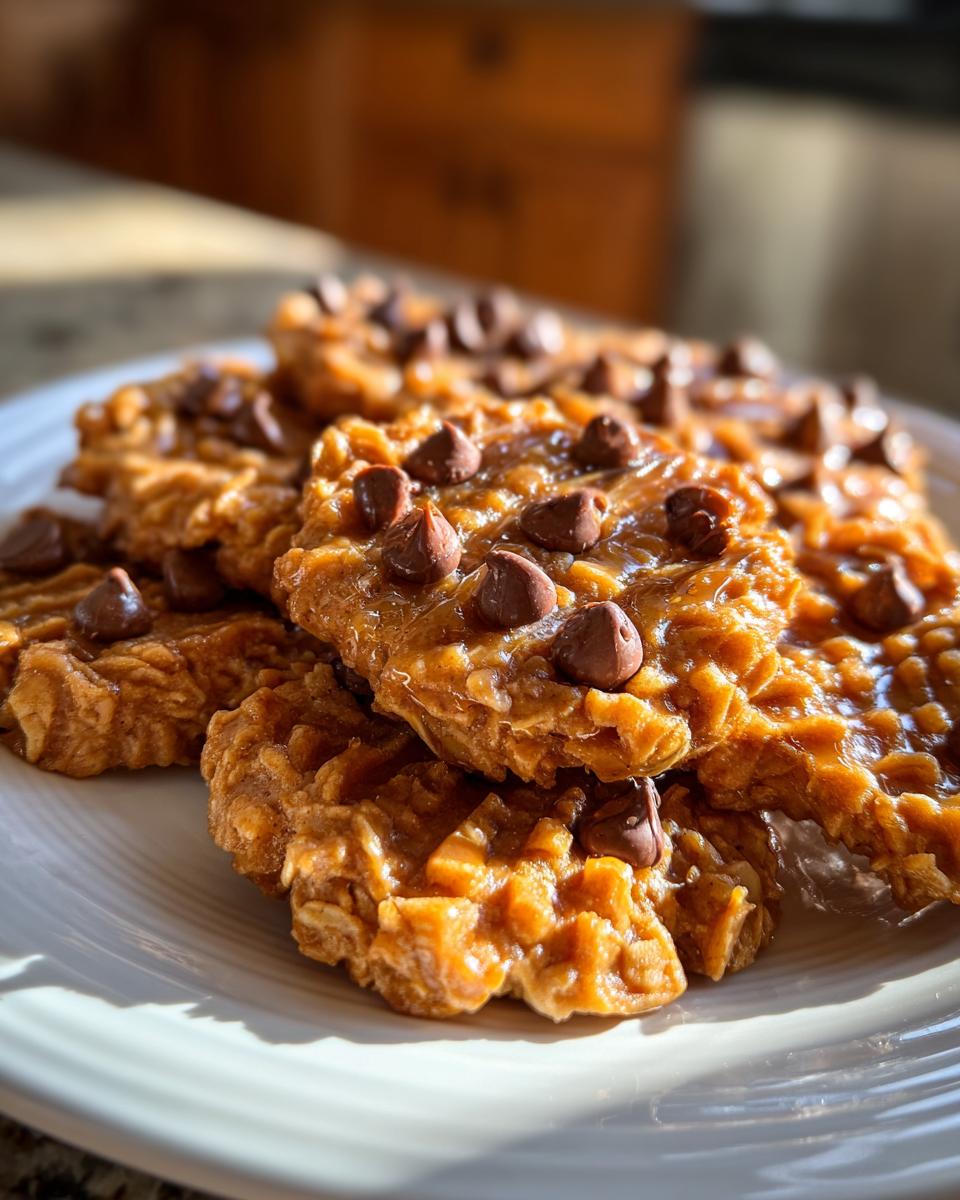 No-Bake Peanut Butter Cookies