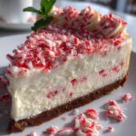 No-Bake Peppermint Cheesecake