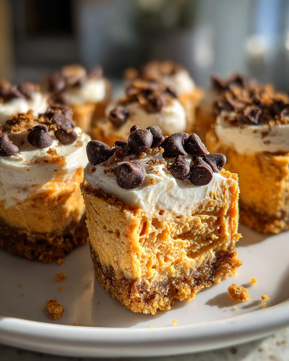 No-Bake Pumpkin Cheesecake Bites - detail 1