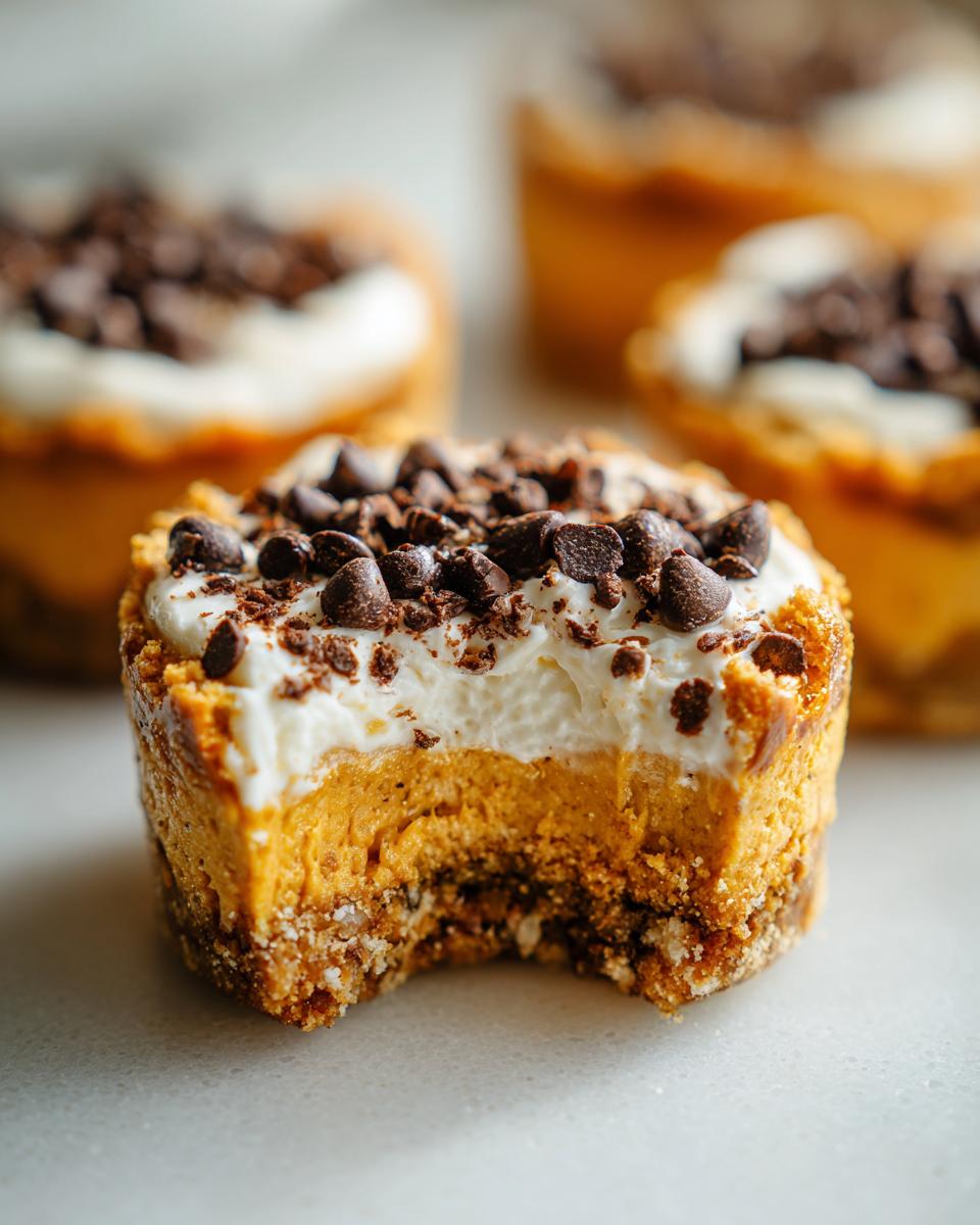 No-Bake Pumpkin Cheesecake Bites