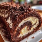 Yule Log Cake (Bûche de Noël)