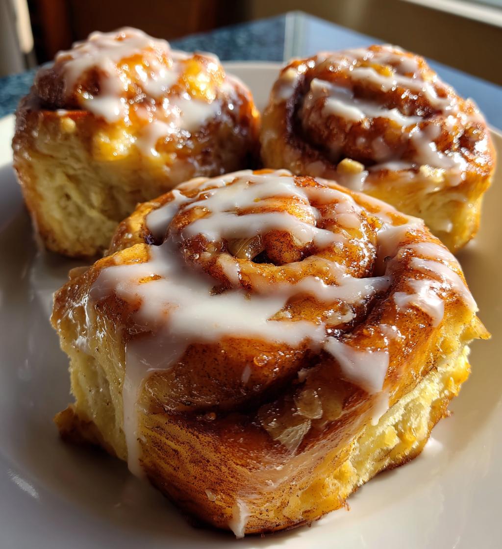 Air Fryer Apple Cinnamon Rolls - detail 1