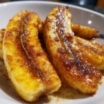 Air Fryer Caramelized Bananas