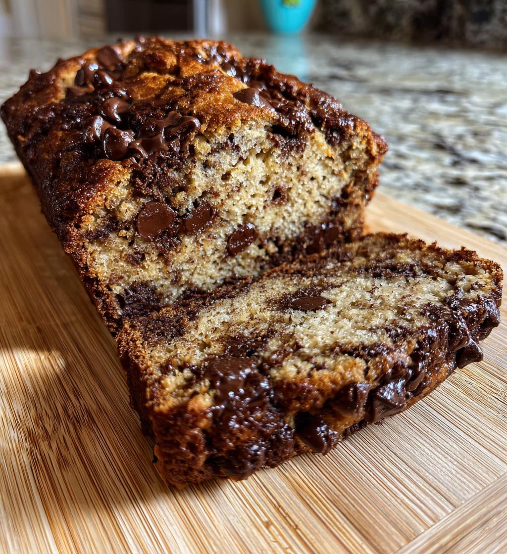 Air Fryer Chocolate Banana Bread - detail 1
