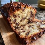 Air Fryer Chocolate Banana Bread