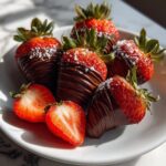 Air Fryer Chocolate-Dipped Strawberries