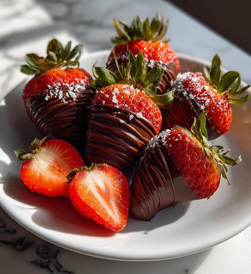 Air Fryer Chocolate-Dipped Strawberries