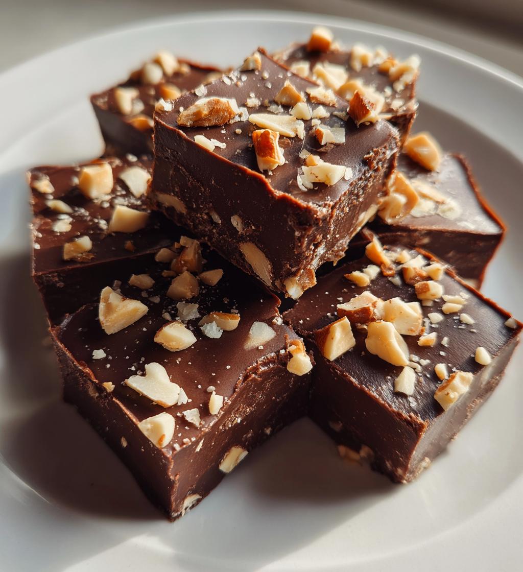 Air Fryer Chocolate Fudge - detail 1