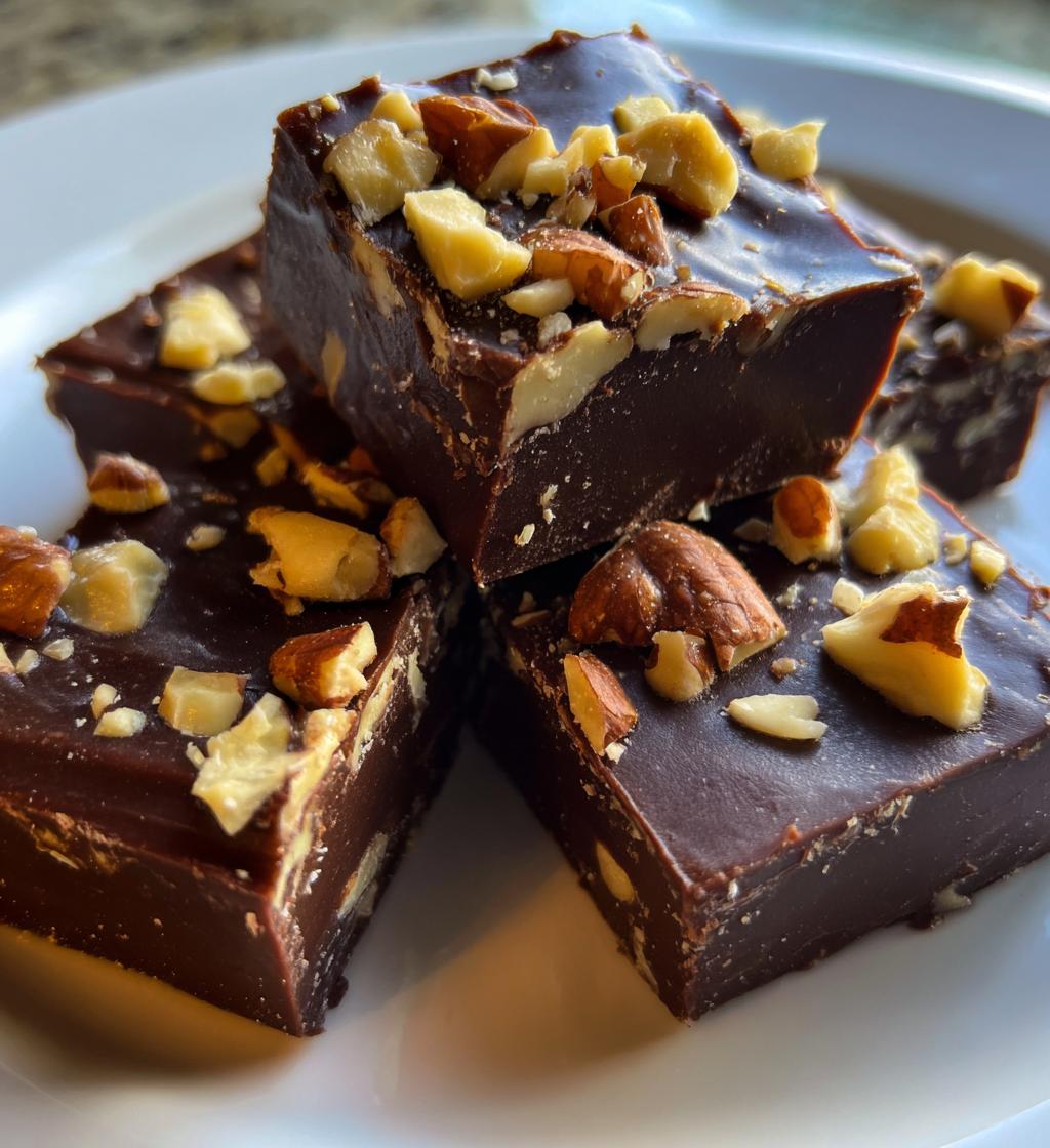 Air Fryer Chocolate Fudge