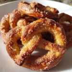 Air Fryer Cinnamon Sugar Pretzels