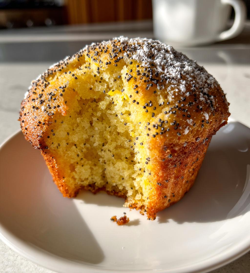 Air Fryer Lemon Poppy Seed Muffins - detail 1