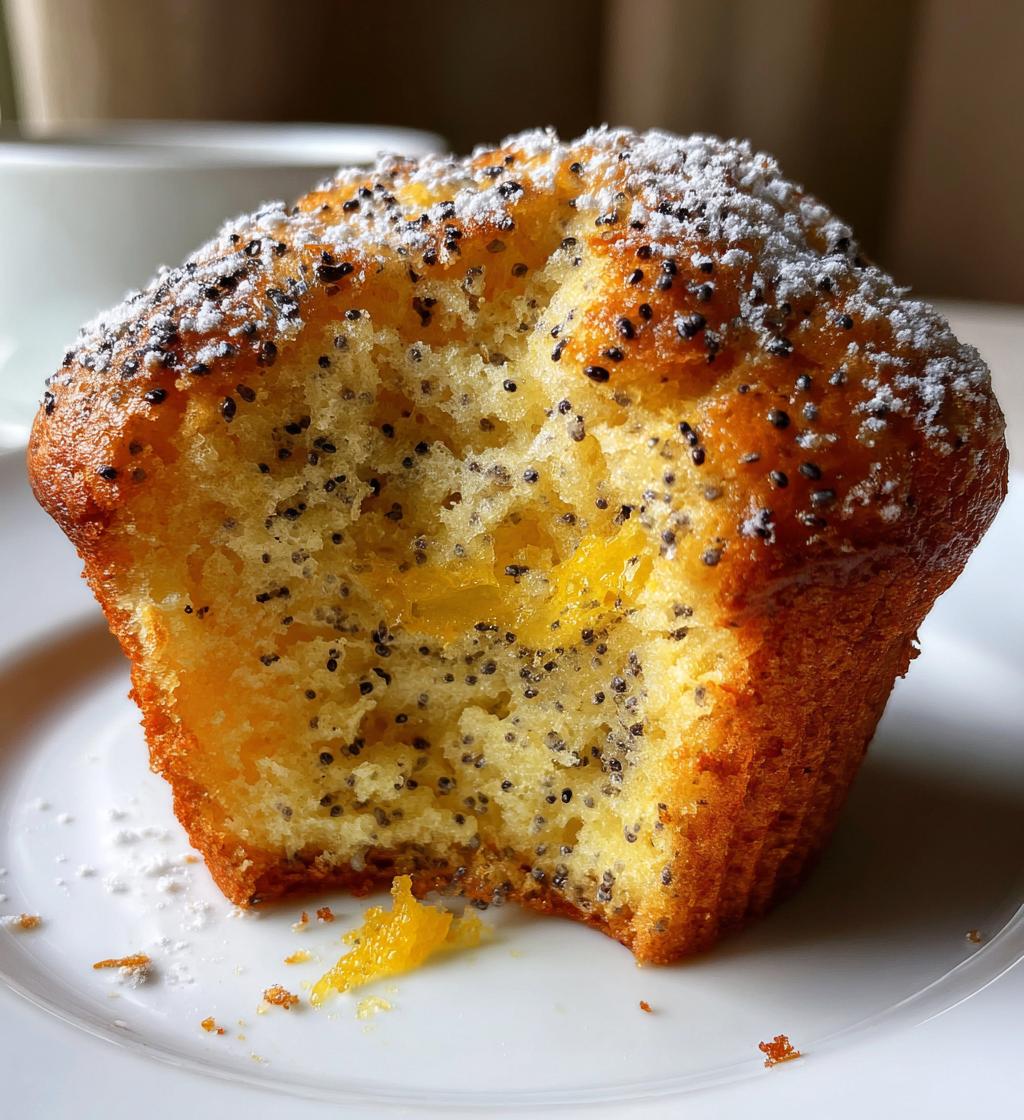 Air Fryer Lemon Poppy Seed Muffins