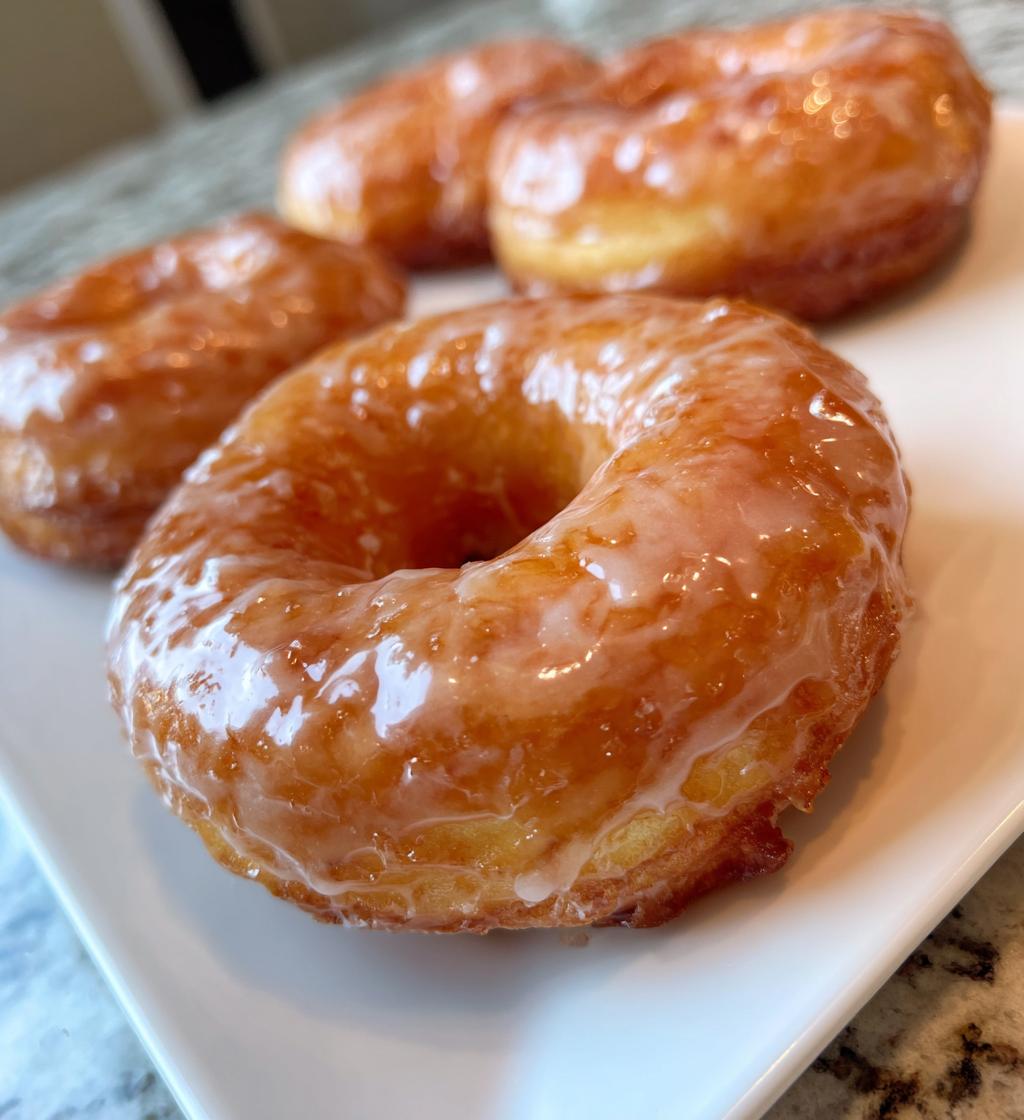 Air Fryer Maple Glazed Donuts