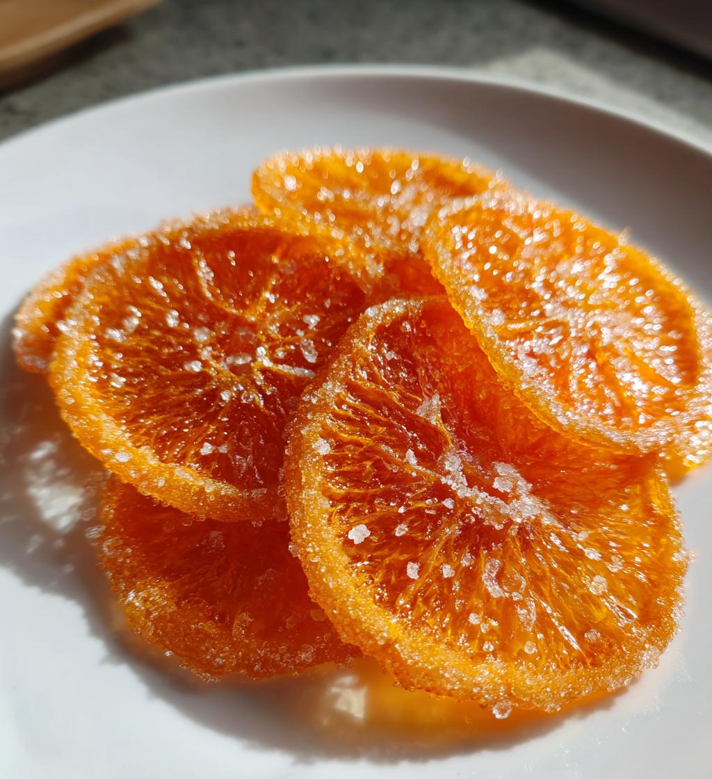 Air Fryer Orange Slices (Candied)