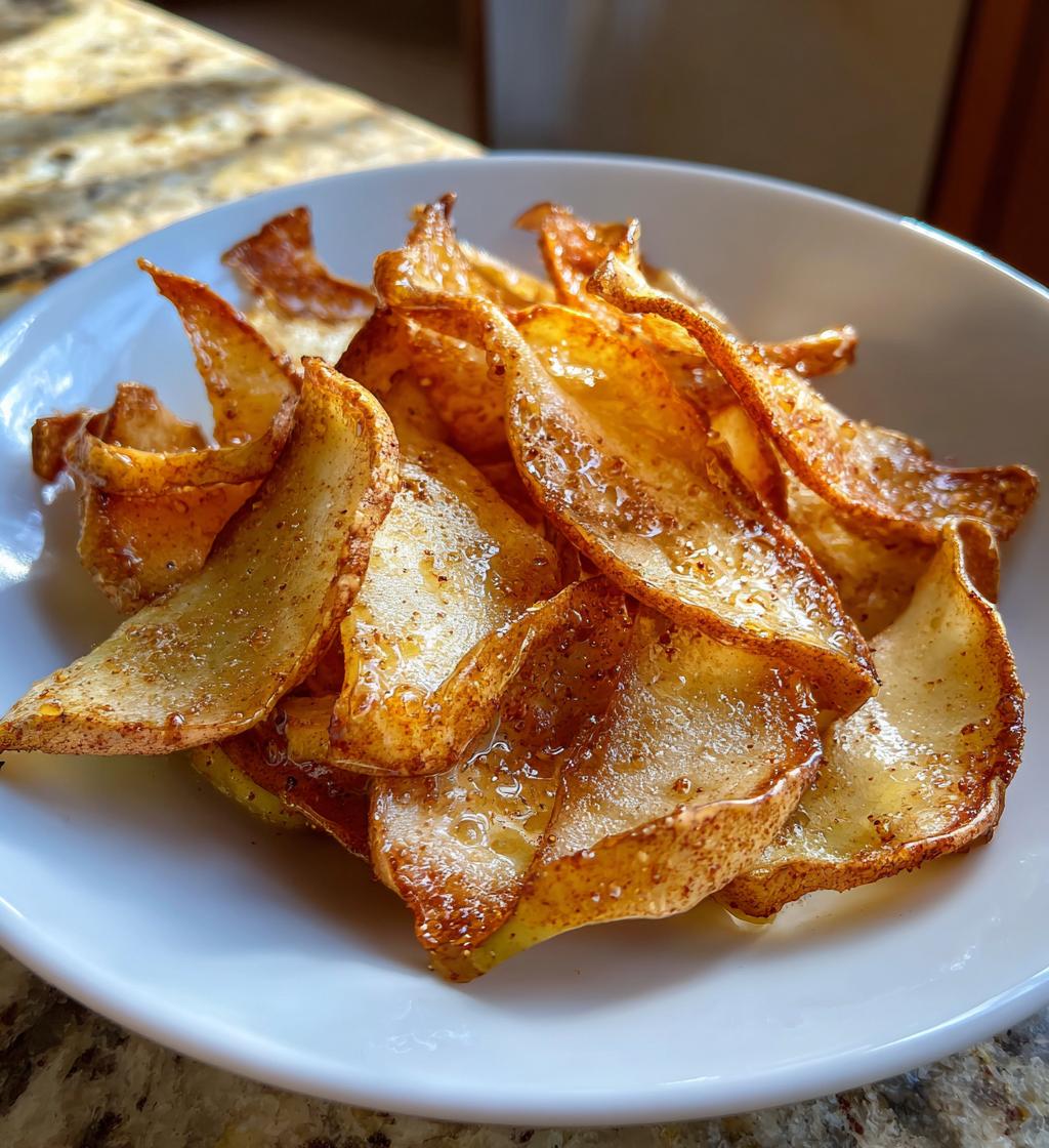 Air Fryer Pear Chips - detail 1
