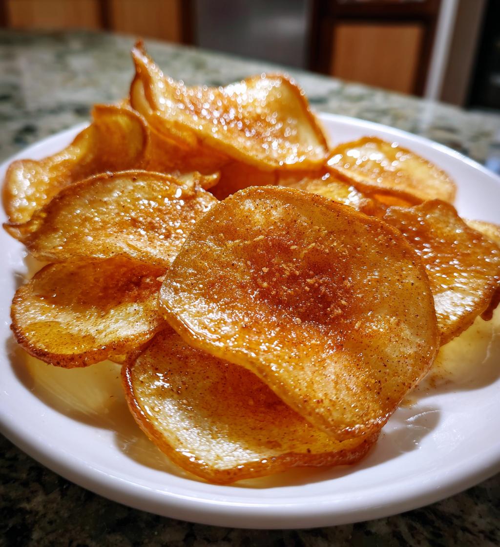 Air Fryer Pear Chips