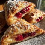 Air Fryer Raspberry Turnovers