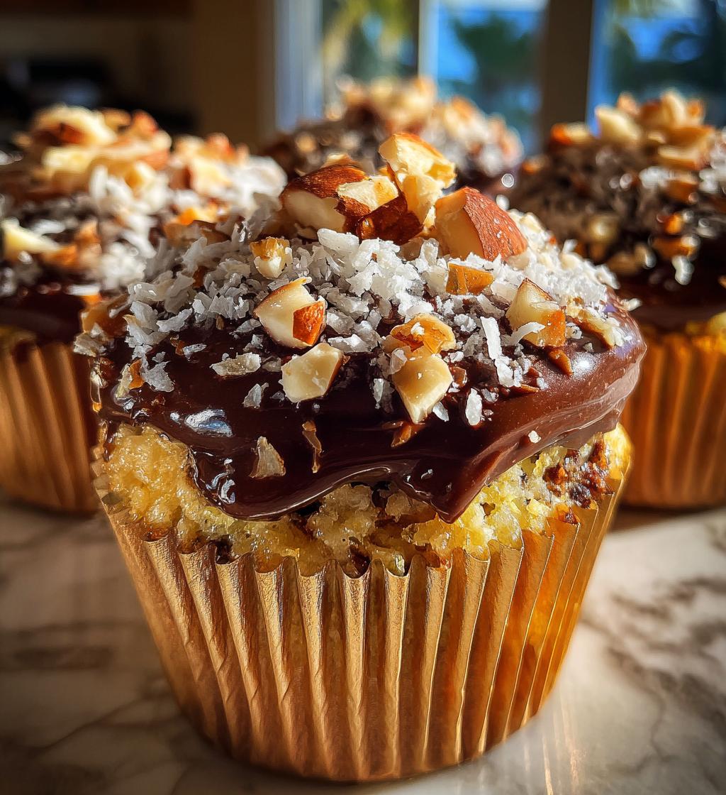 Almond Joy Cupcakes