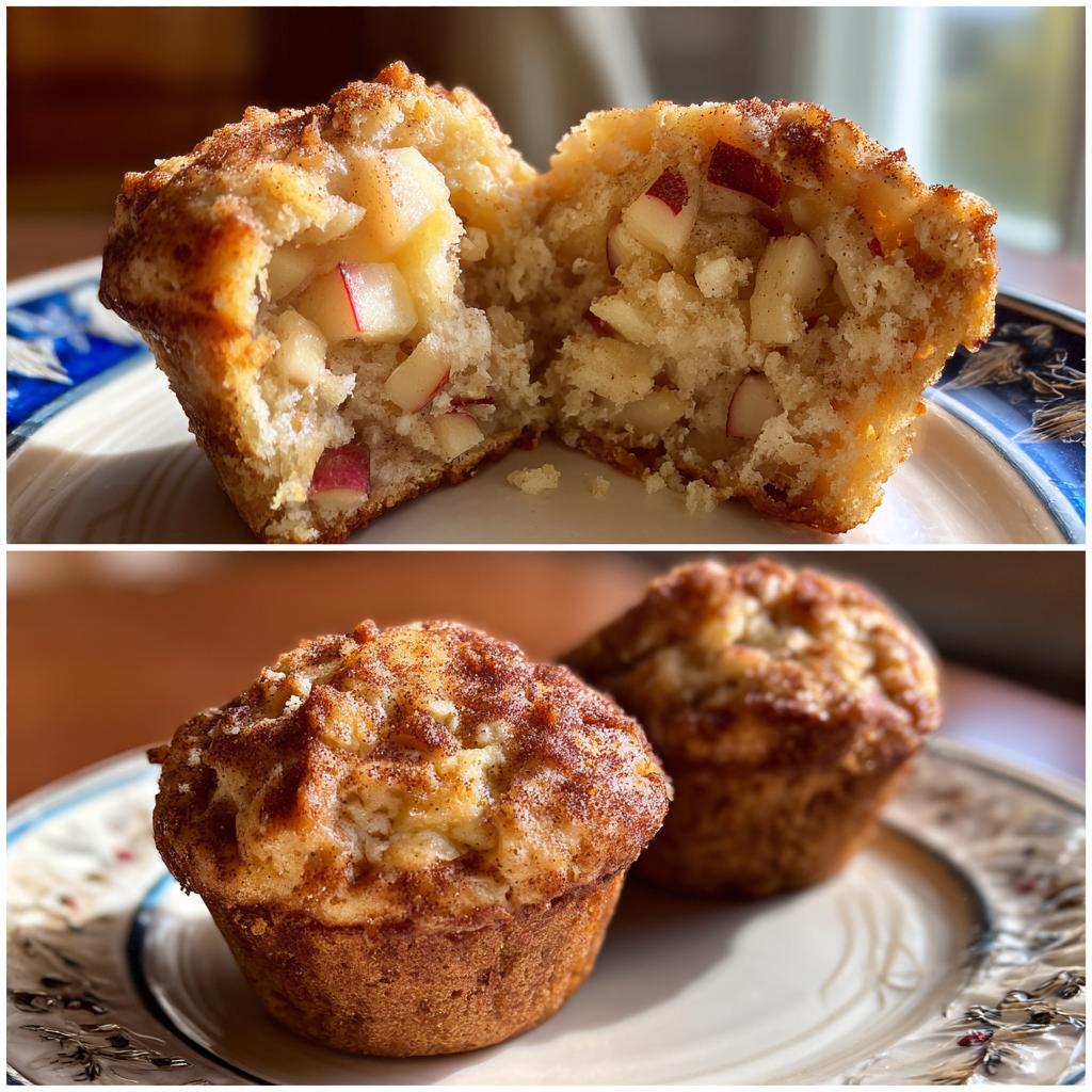 Apple Cinnamon Greek Yogurt Muffins - detail 1