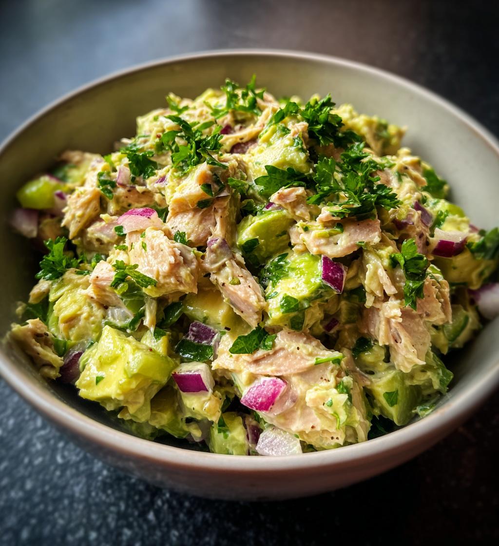 Avocado Tuna Salad