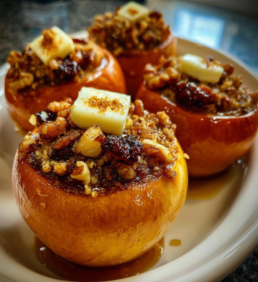 Baked Apples with Cinnamon - detail 1
