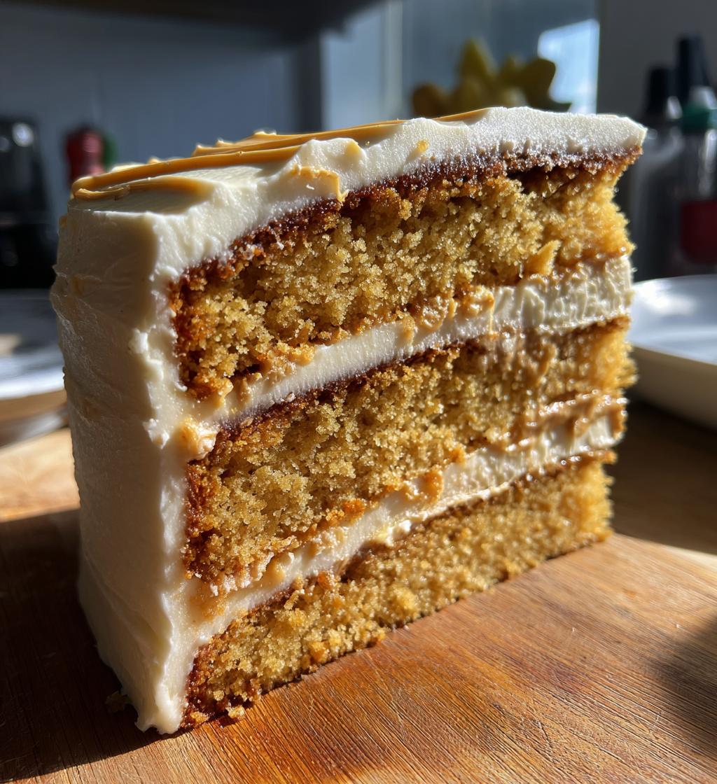 Biscoff Cake with Cookie Butter Frosting - detail 1